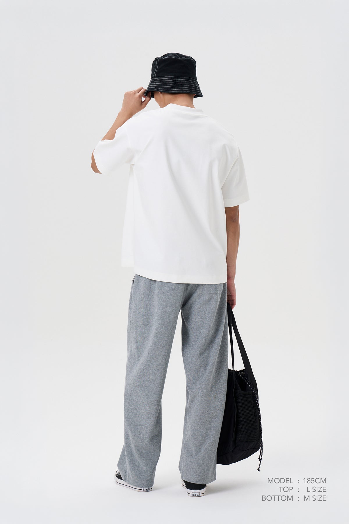 Jersey Relaxed Pants - Hue Grey