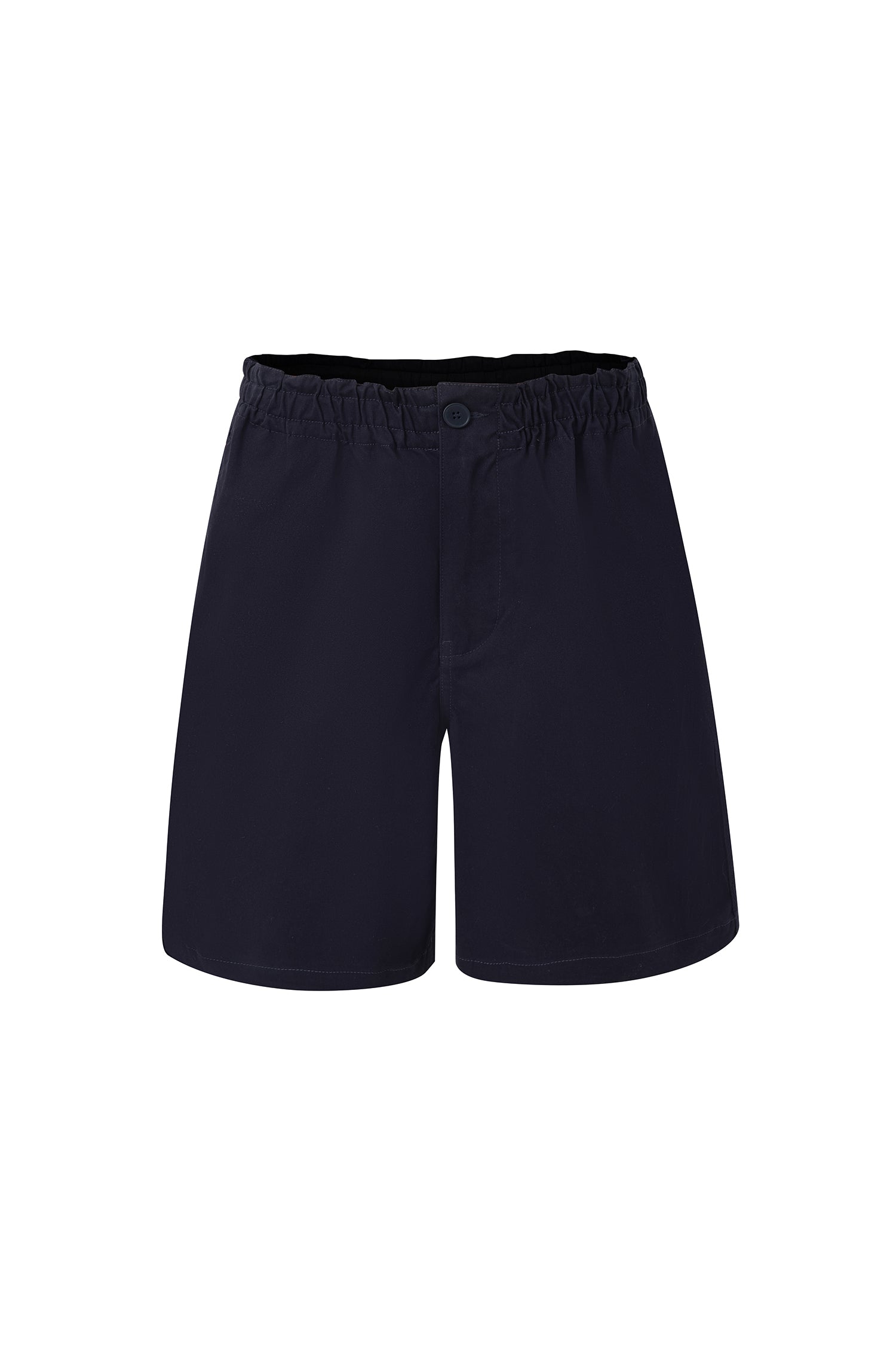 Webbing Trim Shorts - Navy