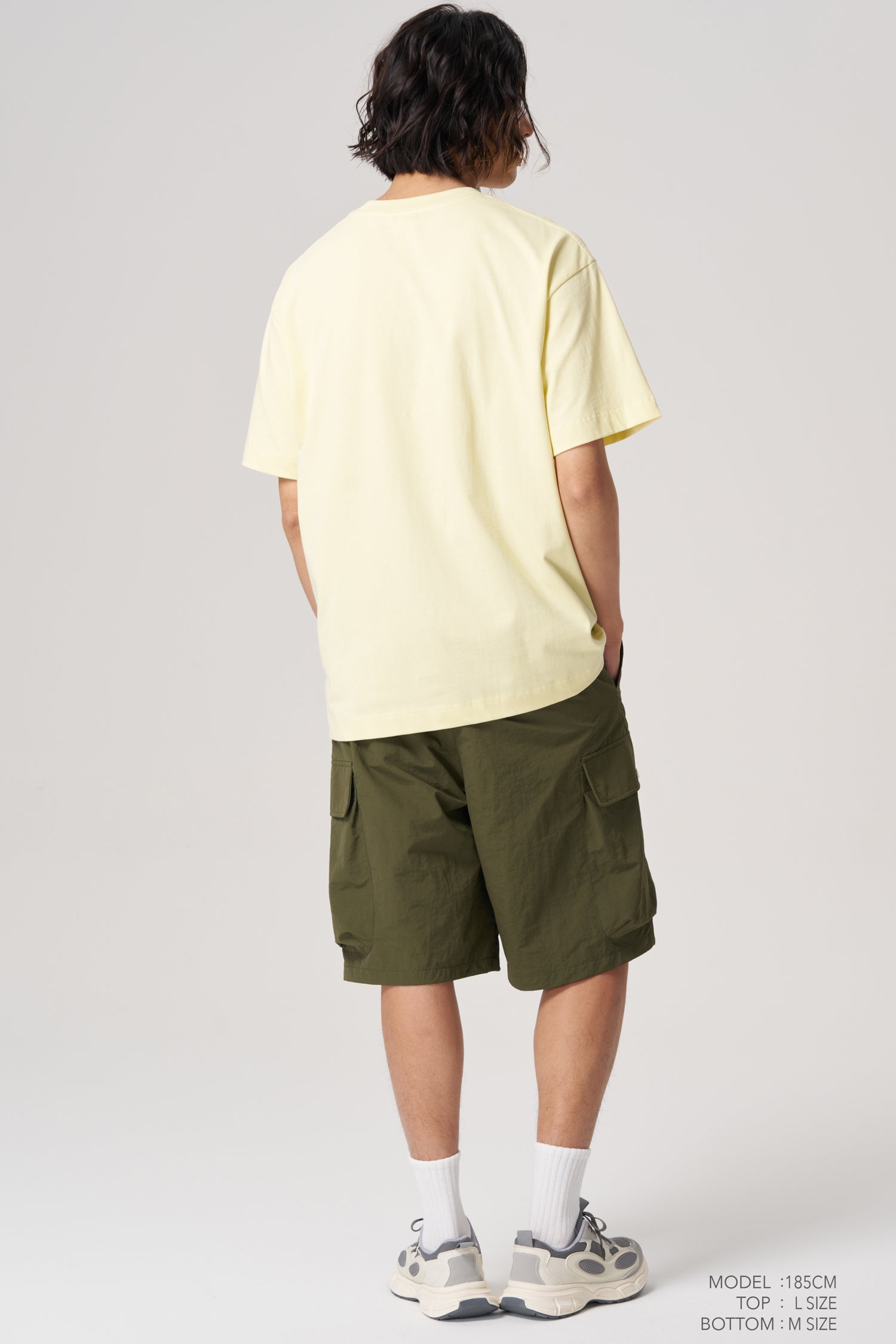 Utility Drawstring Shorts - Army Green
