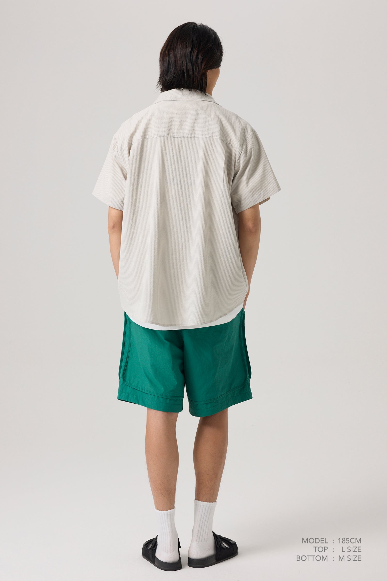 Utility Drawstring Shorts - Emerald