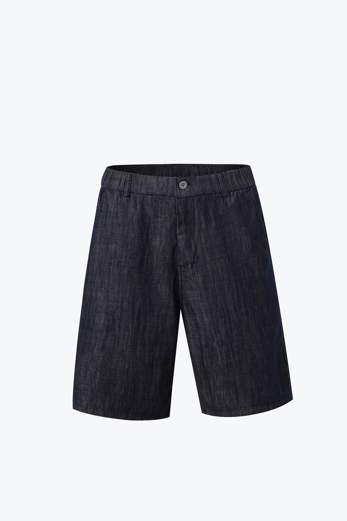 Relaxed Denim Shorts - Dark Denim