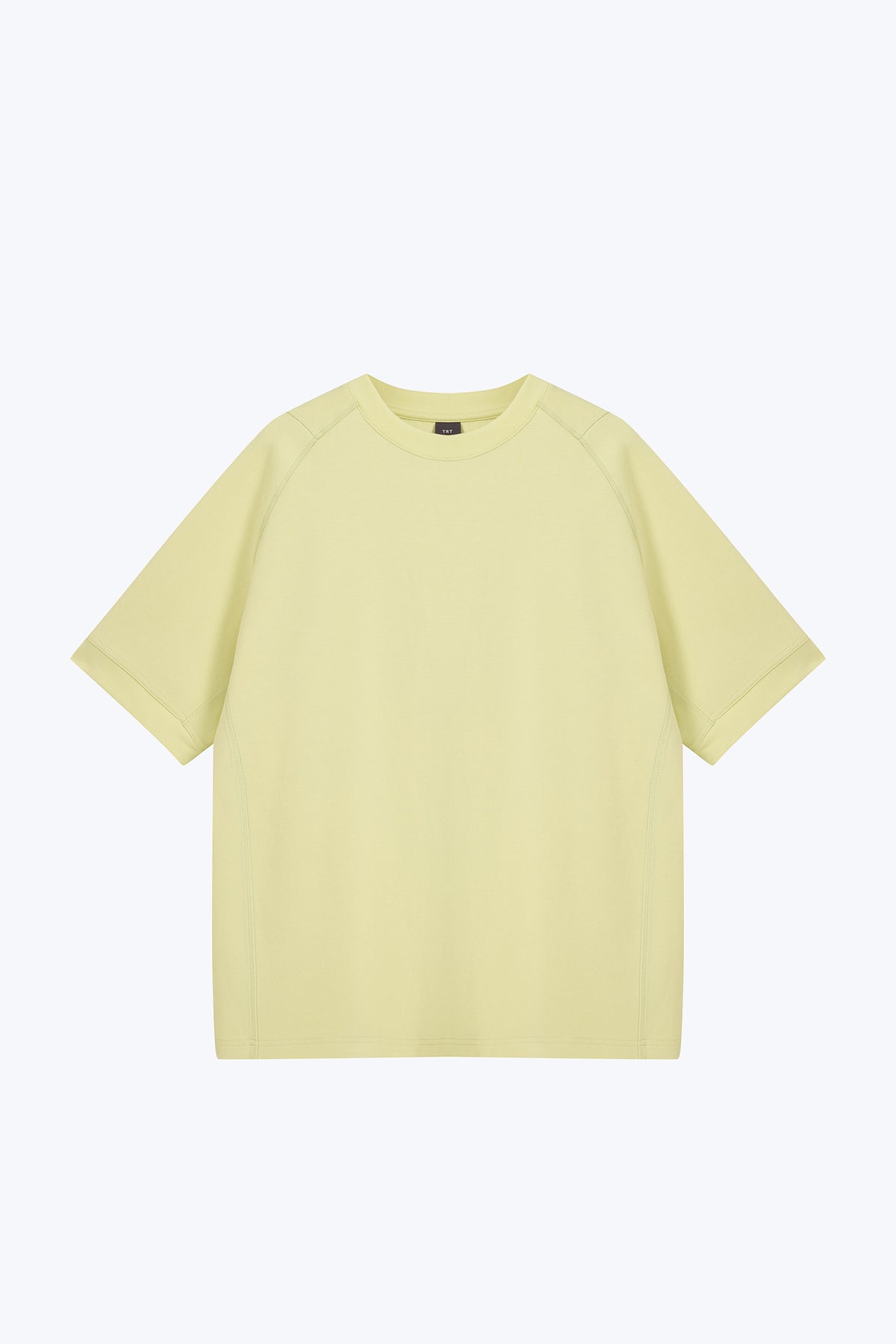 Oversized Panel Tee - Chartreuse