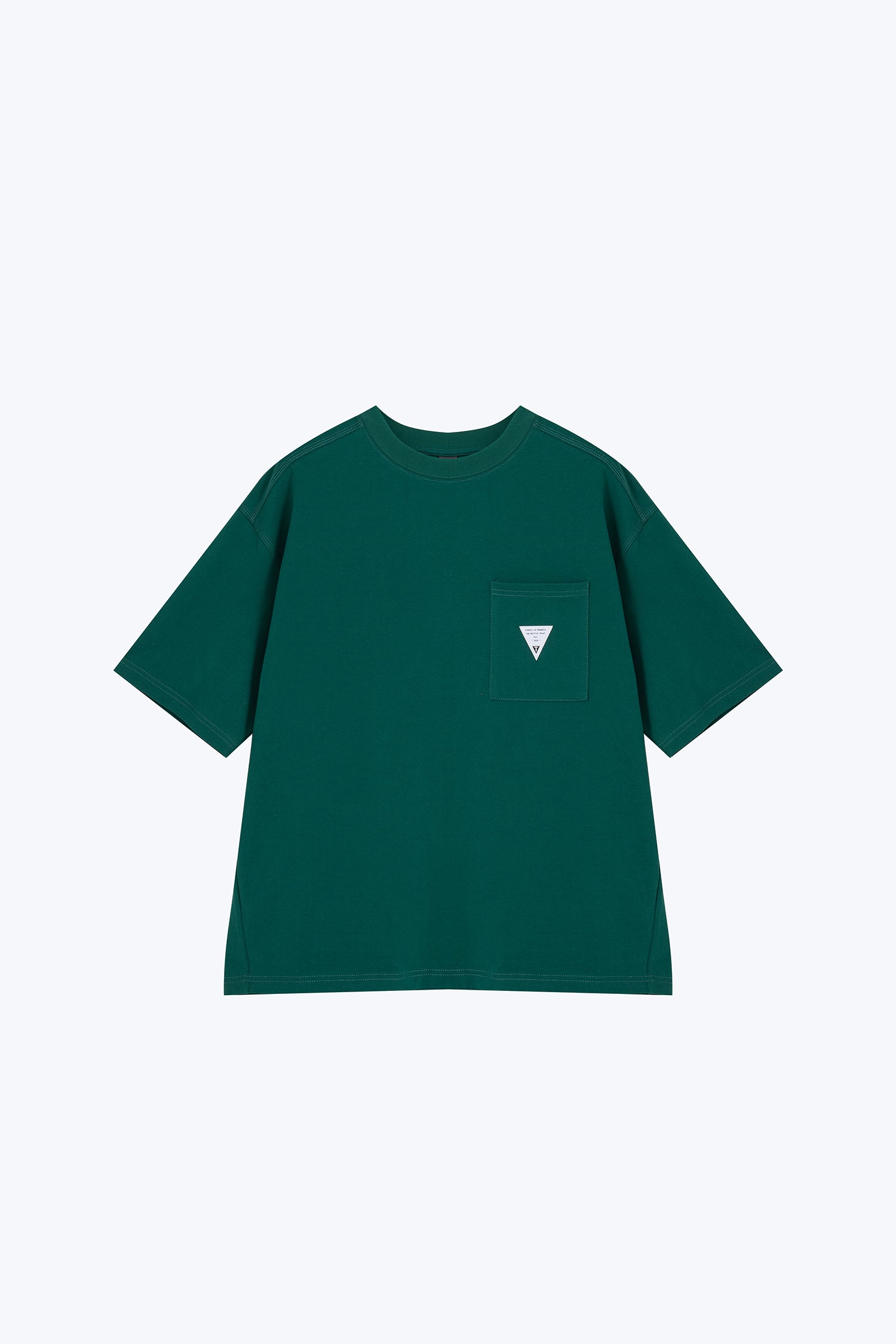 (C) Utility Panel Tee - Forest Green