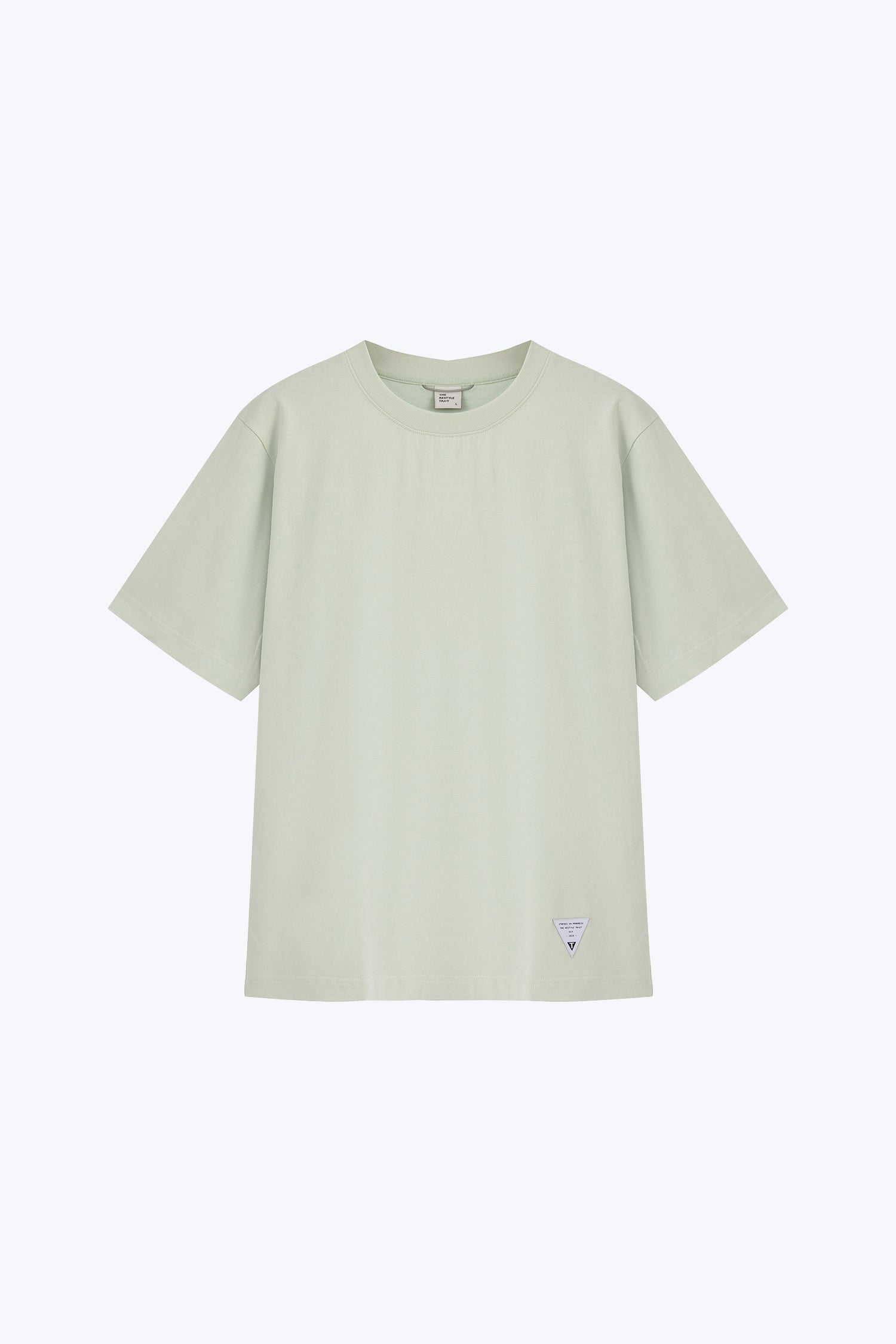 (A) Essential Crew Neck Tee - Mint