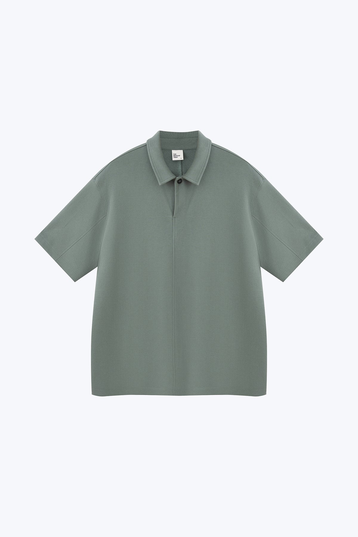 Relaxed Cotton/Poly Polo - Teal Green