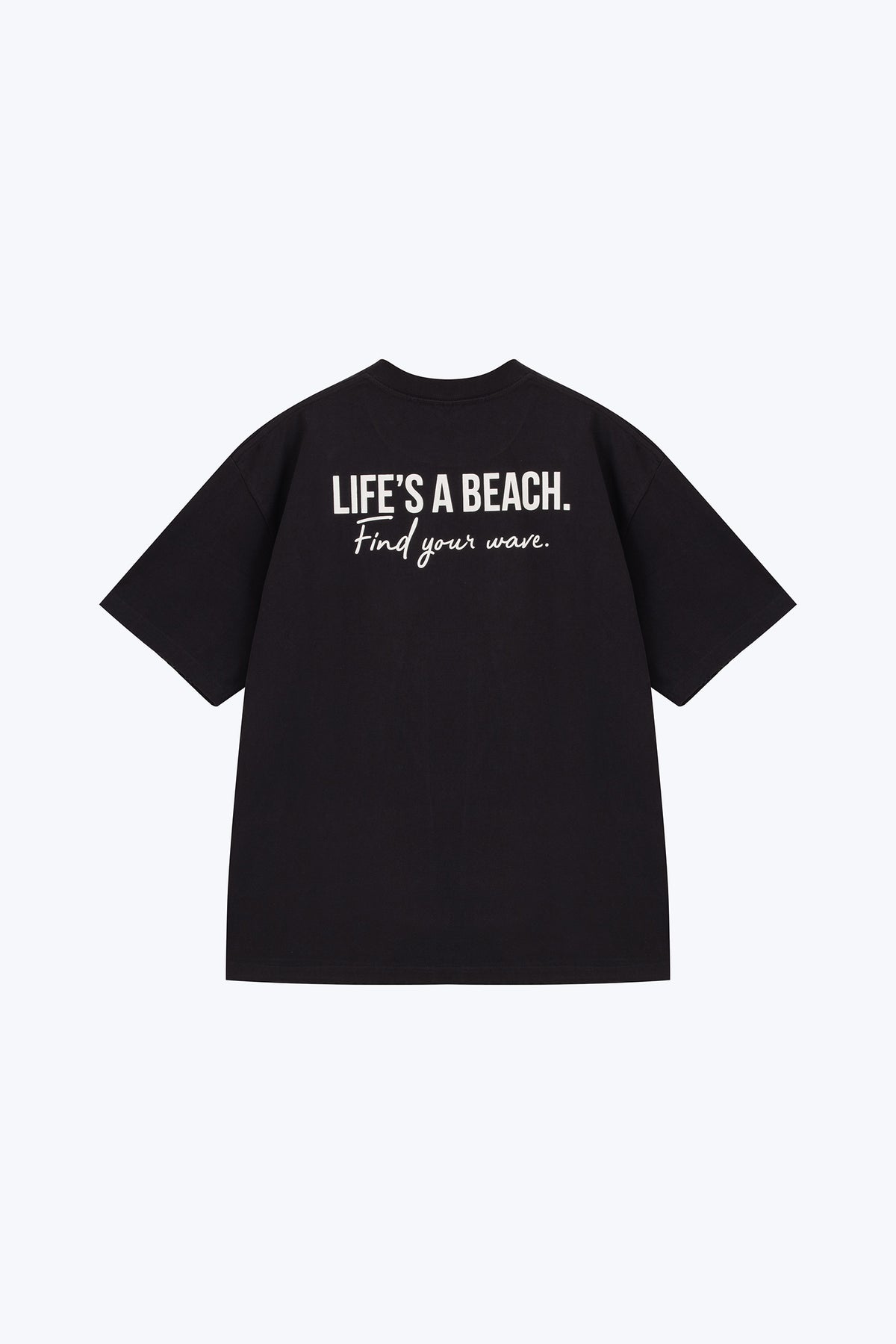 Life's a Beach Tee - Black