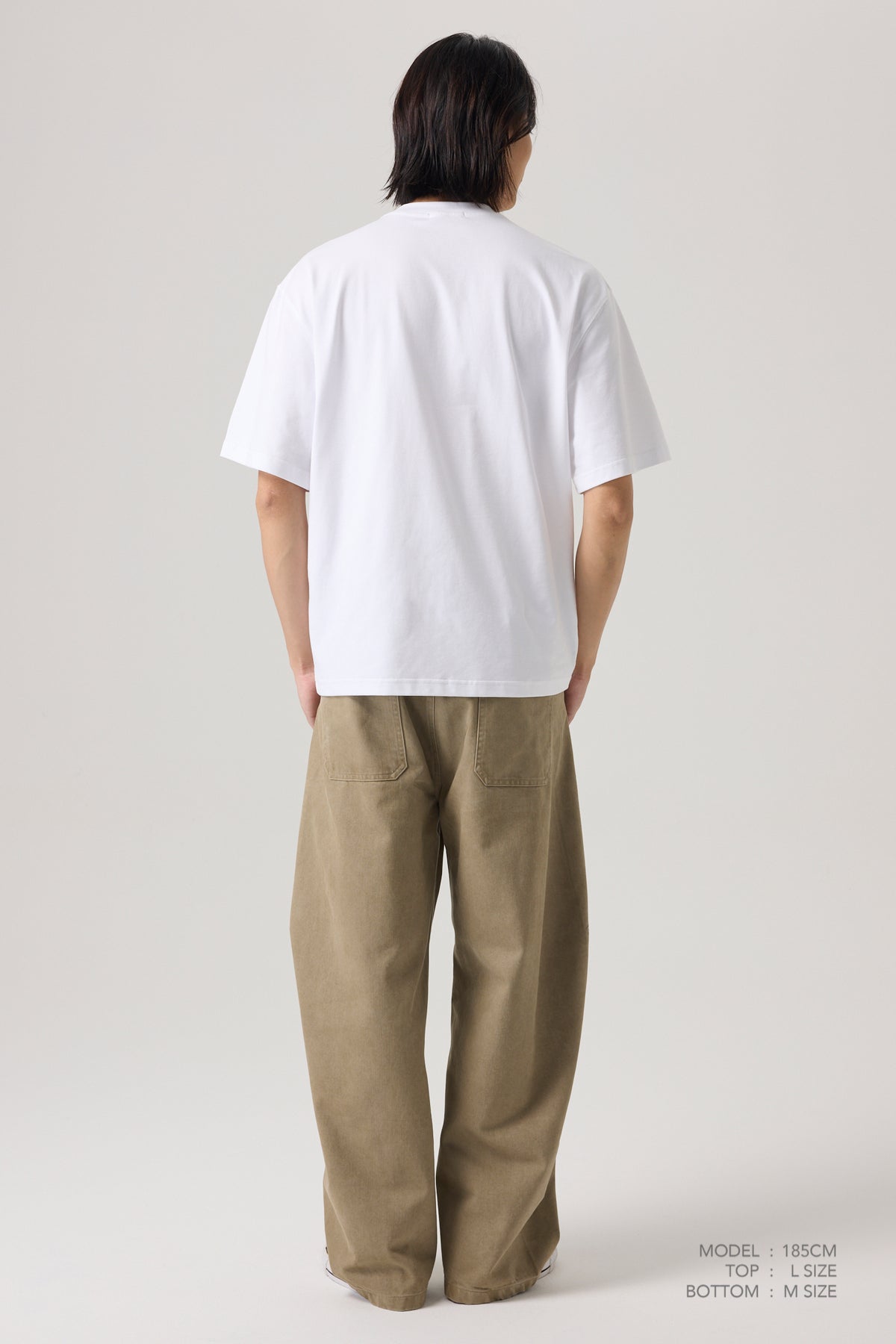 Sweater Effect Tee - White