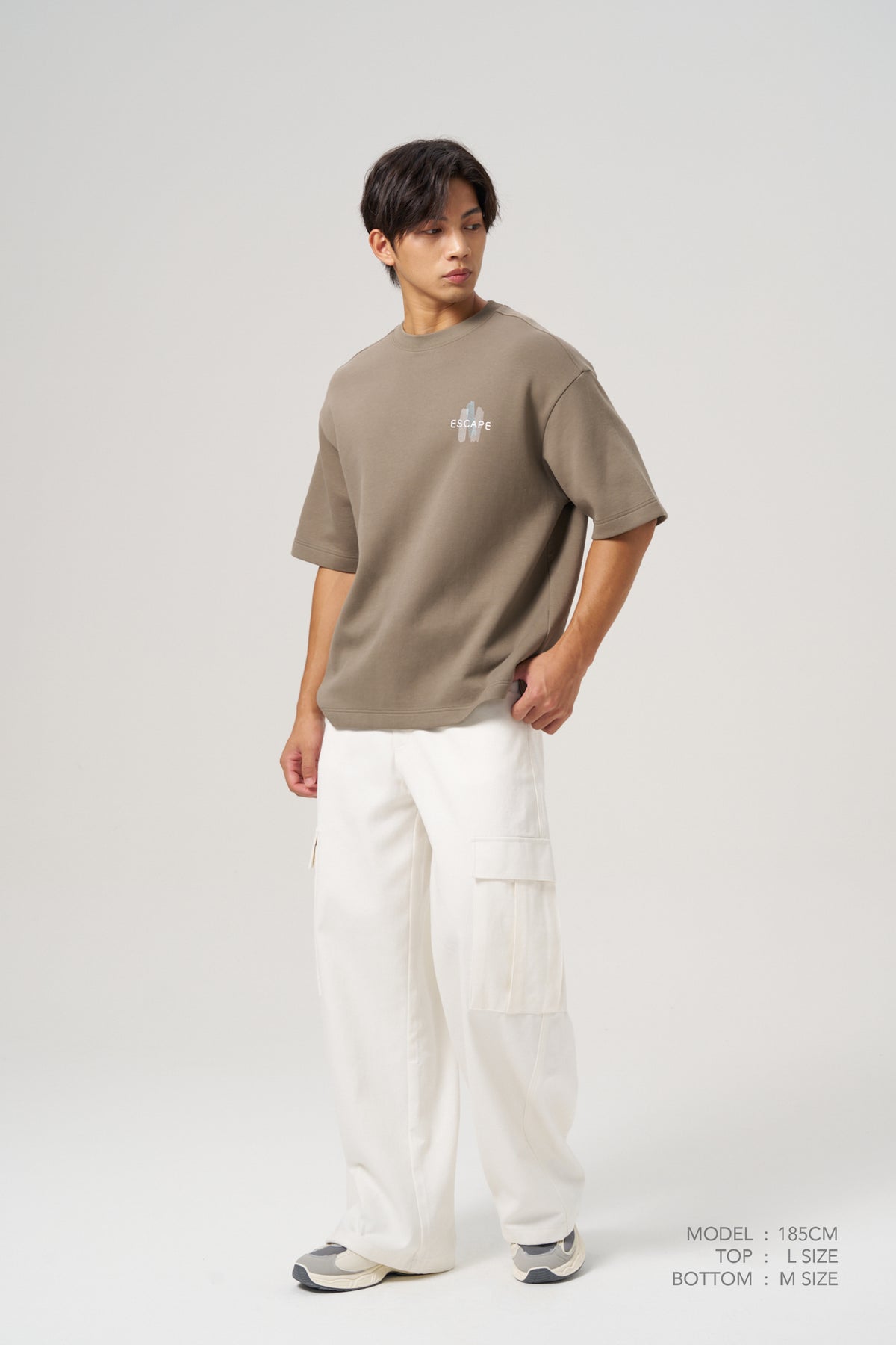 Escape Tee - Khaki Green