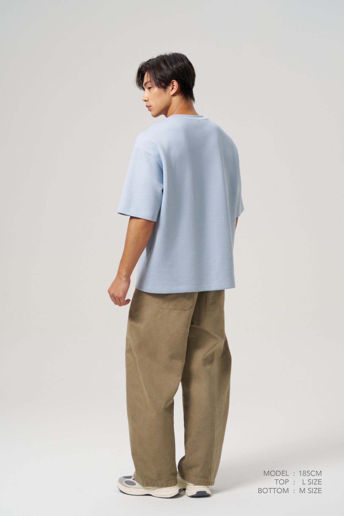 Oversized Tee - Sky Blue
