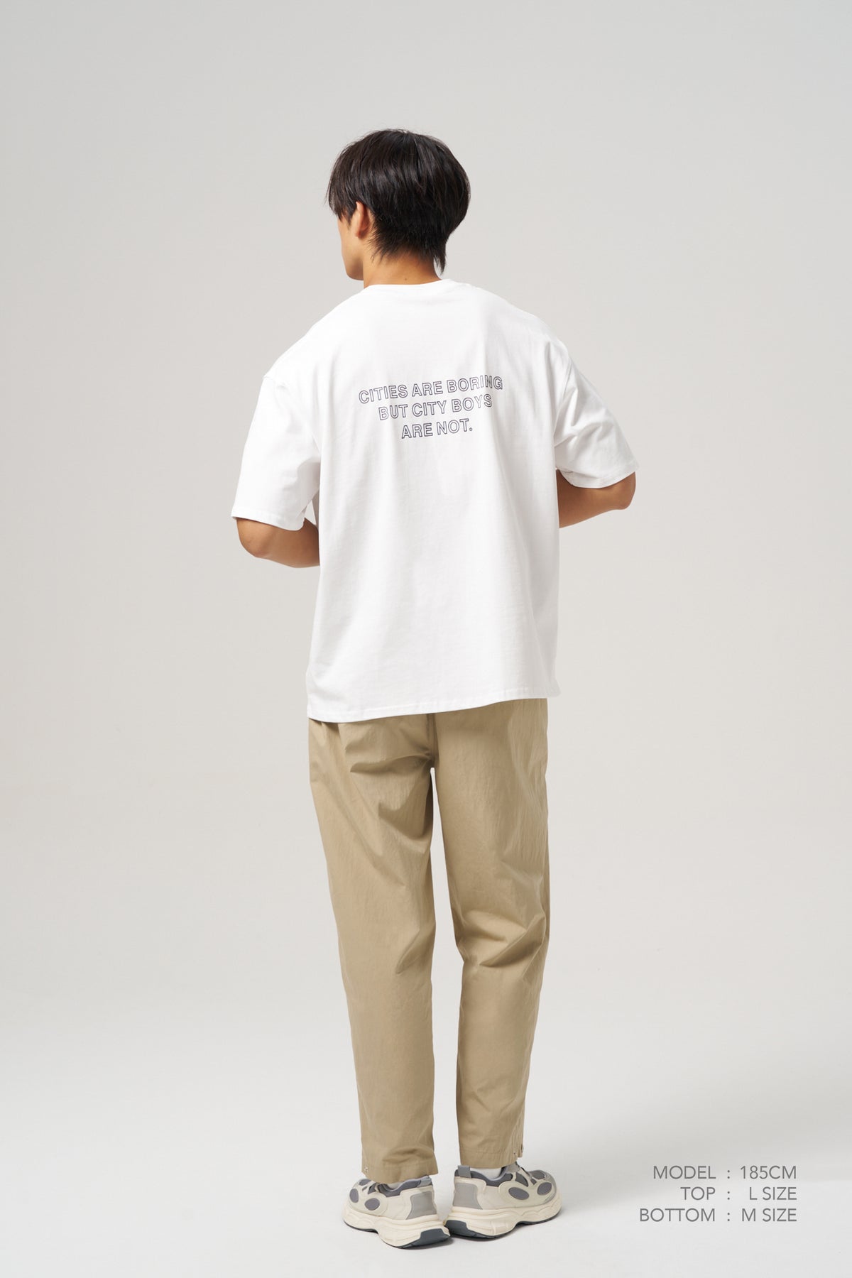 City Boys Tee - Cream