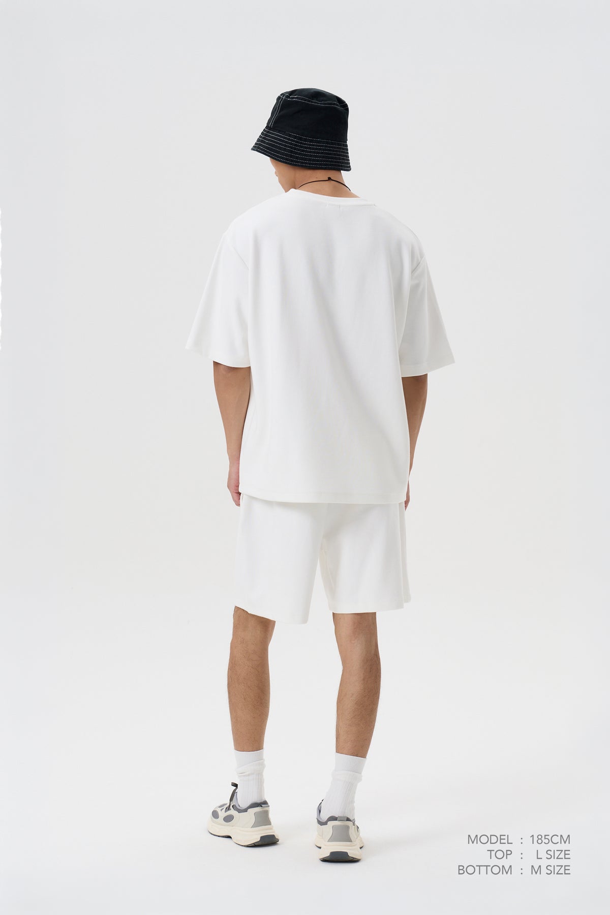 Crew Neck Tee - Cream
