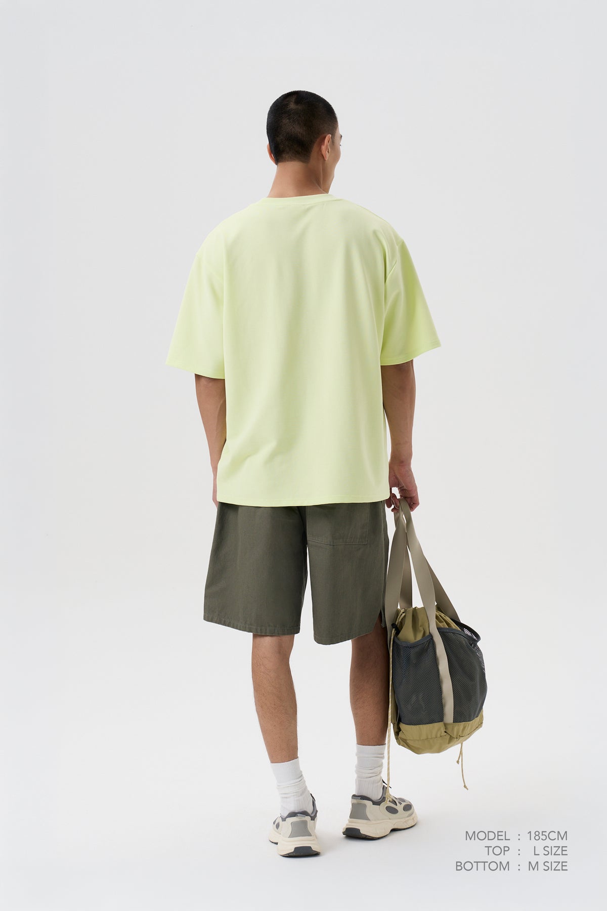 Patch Pocket Tee - Bright Yellow