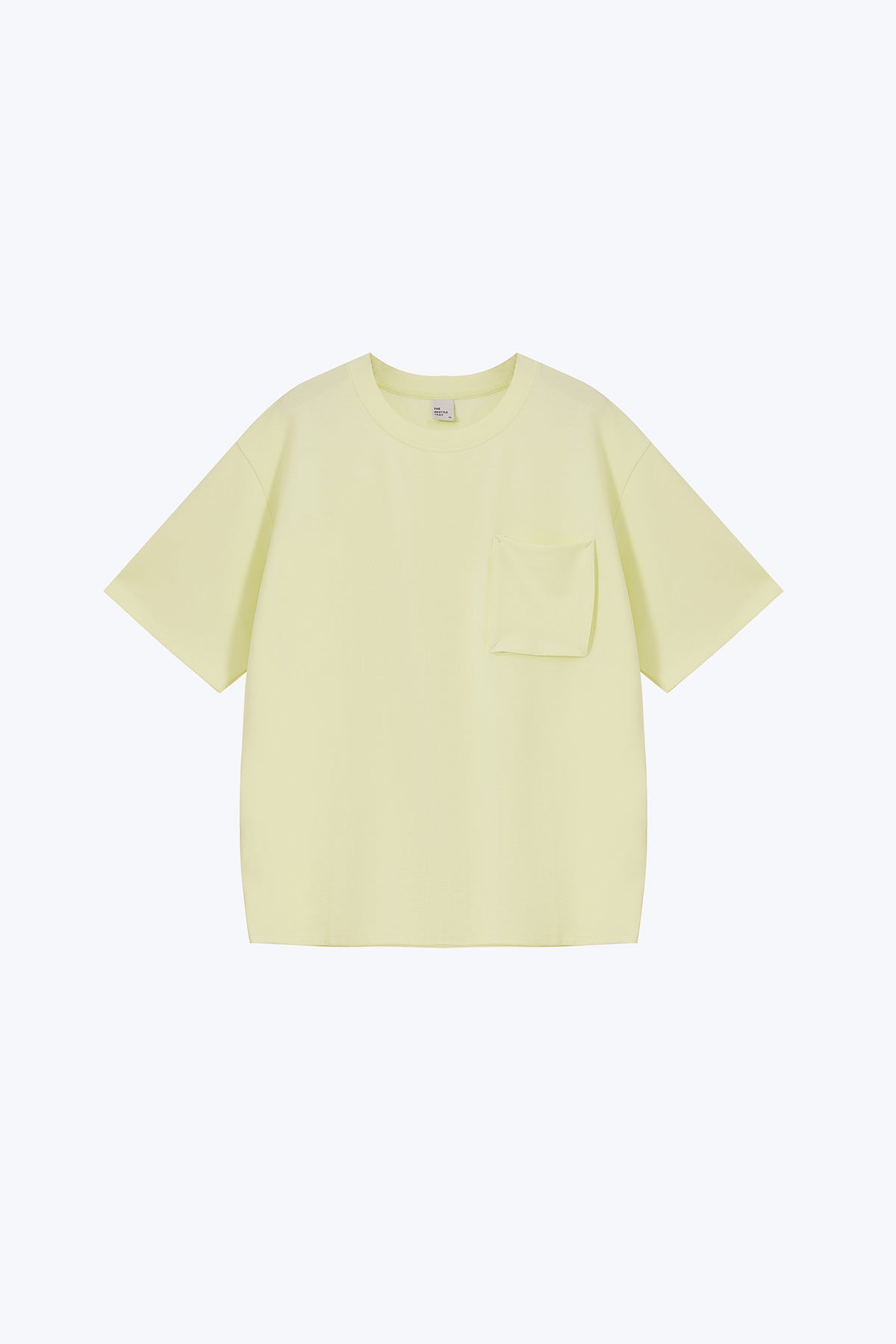 Patch Pocket Tee - Bright Yellow